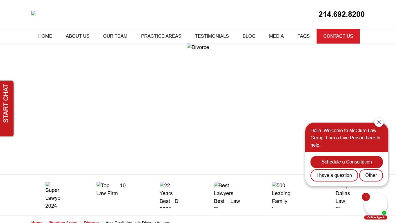 How Death Impacts Divorce Actions Dallas Family Law Lawyers